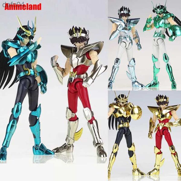 Manga JM.MST Saint Seiya Myth Cloth EX Pegasus Dragon Shiryu Cygnus Hyoga Phoenix Ikki V2 Cavalieri dello Zodiaco Action Figure Disponibile L230522