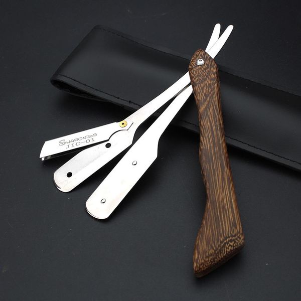 Blades Manuale Razor Vintage Razor per il rasoio per rasoio di pollo a lama rasoio in legno