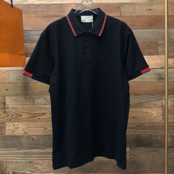 Polo da uomo Italia Designer Abbigliamento di qualità Polo estiva in cotone T-shirt Moda Hip Hop Casual Business Lavoro Sport Golf Polo da uomo
