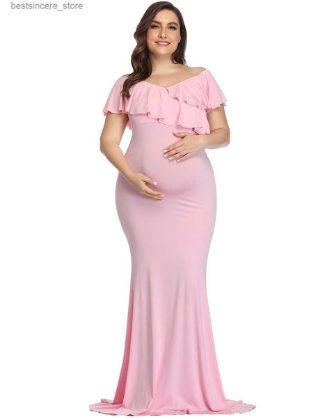Платья для беременных Новые родильные платья для беременных для беременных для фотосессии плюс платья элегантная фантазия хлопковая беременность