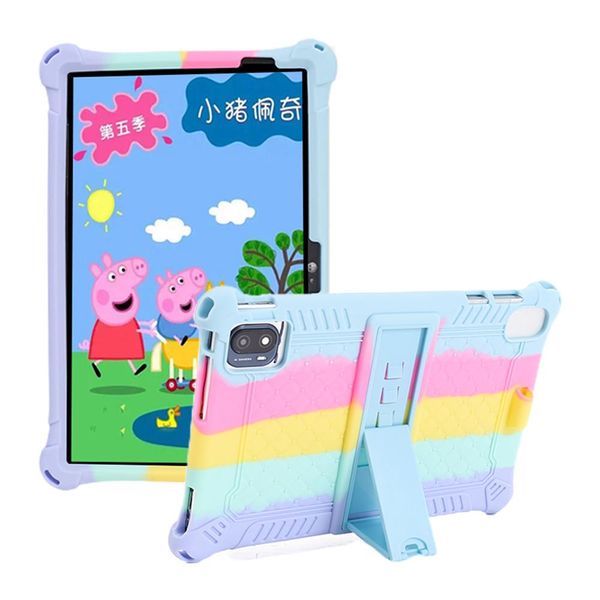 Custodia per teclast p25t da 10,1 pollici cover per bambini silicone morbido per bambini per p25t nuovo supporto per supporto tablet