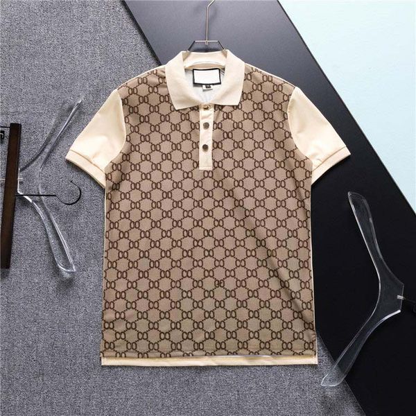 2023EE NOVO HOT MENS MARCA RODOS DE LUMURO DE LUMURO CHAMISTAS MENINAS HOMEM HOMEM CASUAL FATHA DE MANTA DE ABELA BERDADE PRIMEIRA DA CHAMADA High Street Mens Polos M-XXXL