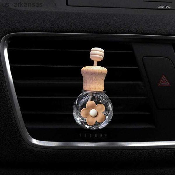 Garrafas de armazenamento 1pc Carro de reflexo de ar livre Fragrância Fragrância vazia de garrafa de vidro Condicionamento de decoração de decoração Interior L230523