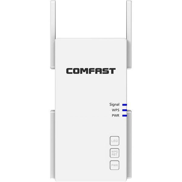 Roteadores comfast cfac2100 Repetidor wifi 2100Mbps Banda dupla WIFI REPETOR WIFI 5.8G WiFi Amplificador Signal Booster 4 Router de antenas