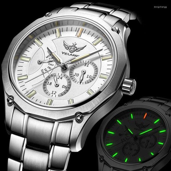 Наручительные часы Yelang T100 Self Luminous Quartz Watches Япония