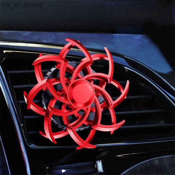 Creative Alloy Spider Car Deodorante Rotazione bidirezionale Solido Profumo per auto Diffusore Profumo per auto Buon odore Ornamenti L230523