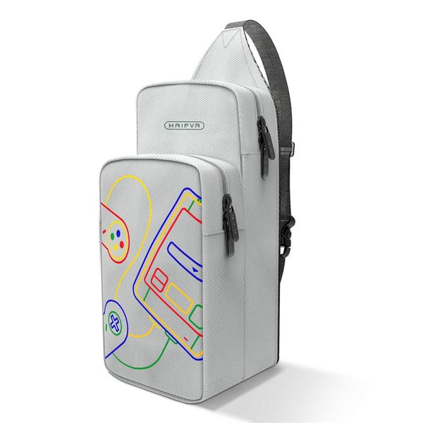Сумки Модная сумка для хранения игровой консоли Nintendo Switch Lite OLED. Сумки на плечо. Чехол большой емкости для зарядного устройства геймпада Joycon.