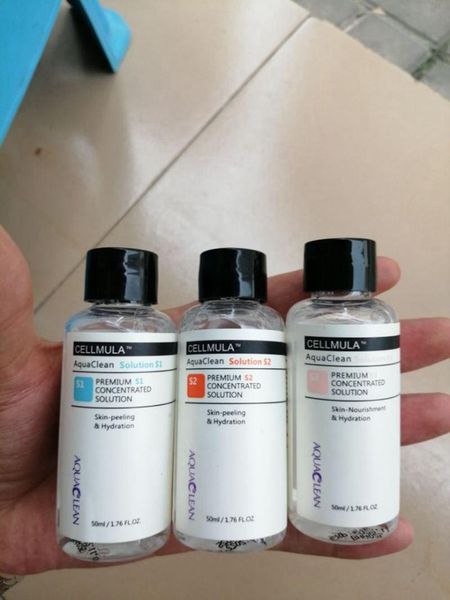 Maschinenserum Aqua Peeling Lösung Haut klares Essenz Produkt Hydra Gesichtserum für Hydrafacial Machine Haut Tiefe Reinigung 50ml