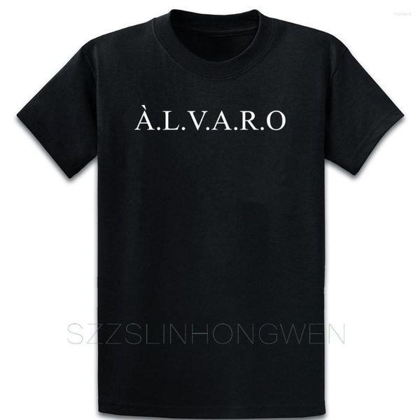 Camisetas de T Men Alvaro Classic Camisa Classic Sunlight Família impressa S-5xl Roupas de verão Manga curta de verão