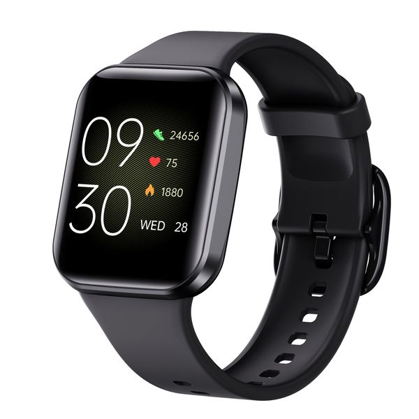 Q23 Boold Pressure Smartwatch, Herzfrequenzüberwachung, Multifunktions-Schrittzähler, Sport-Touchscreen-Uhren mit großem Bildschirm und Erinnerung an Ringinformationen
