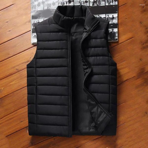 Gilet da uomo Gilet da uomo leggero Gilet impermeabile slim fit tutto abbinato senza maniche per il campeggio