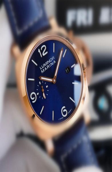 V7 montre de luxo relógio masculino relógios 44mm 2555 movimento automático da máquina cronometragem precisa relógios de pulso6800387