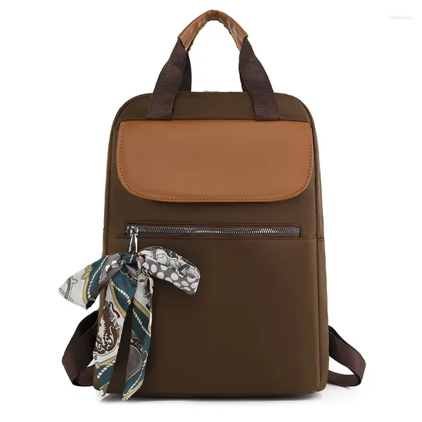 Школьные сумки, женский модный рюкзак, женский нейлоновый рюкзак-оксфорд, элегантный рюкзак для девочек-подростков, дорожный рюкзак Mochilas