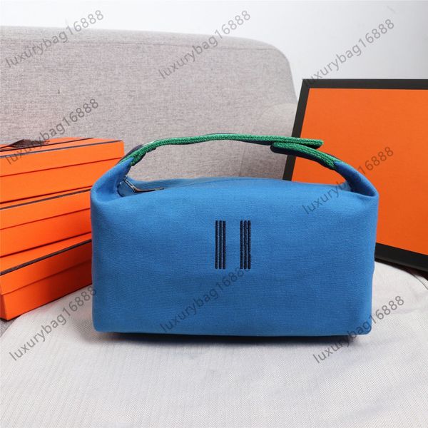 10a Nova bolsa de mão bolsa de maquiagem para viagem bolsa de higiene pessoal proteção maquiagem embreagem bolsa feminina de lona à prova d'água design bolsa de cosméticos portátil bolsa de higiene organizada