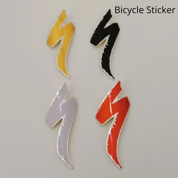 Gruppi bici Decalcomania per bicicletta Distintivo in metallo per bicicletta Adesivo per bicicletta Etichetta per testa in lega di alluminio BMX Accessori creativi per ciclismo MTB 231130