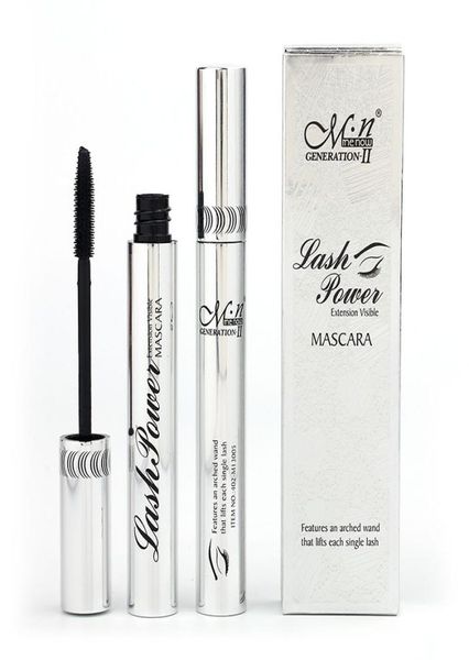 Lash Power Extension Visible Mascara 3D Faser Wasserdichte Wimpern Mascara Langlebige Verlängerung Make-Up Mascara Mit Silikon Den5715190