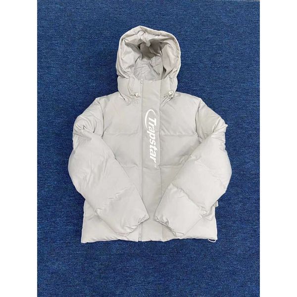 Parka da uomo in piumino firmato Trapstar Giacca invernale calda imbottita in cotone Semplice lettera grande Moda Coppia Booster Calore calore