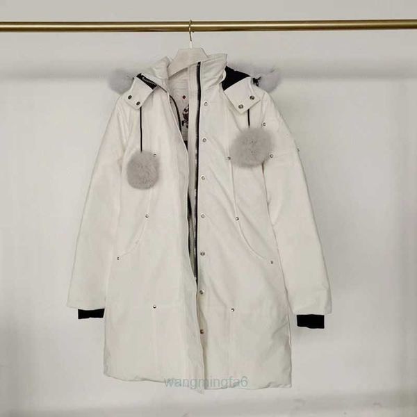 Kiru Parkas Piumino canadese Axe Scissors da donna invernale extra spesso lungo di fascia alta