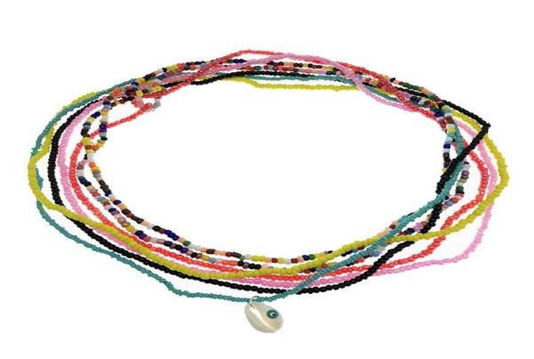 10 Uds. Cadena para mujer y niña, cuentas para la cintura, joyería, cadenas para el vientre, cintura africana para el cuerpo, Bead9142344