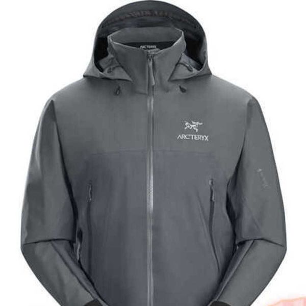 Дизайнерские куртки Arcterys Аутентичные мужские пальто Arcterys Beta Ar Мужские атмосферостойкие зарядные пальто Микрочип Чип Серый Xs Рекомендуется 45-55 кг