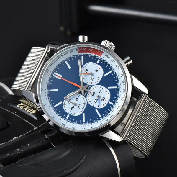 Orologi da polso B Orologi da uomo Classic Top Time Sport Automatic Data Orologio da polso Cronografo aziendale Orologi al quarzo