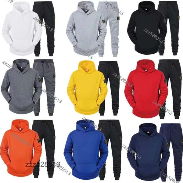 Designer Herren Stones Trainingsanzüge Herren Hoodies Stones-Island Sweatshirts Sweatshirtjacke Frühling Herbst Mode Kapuzensport Is Land Top G555