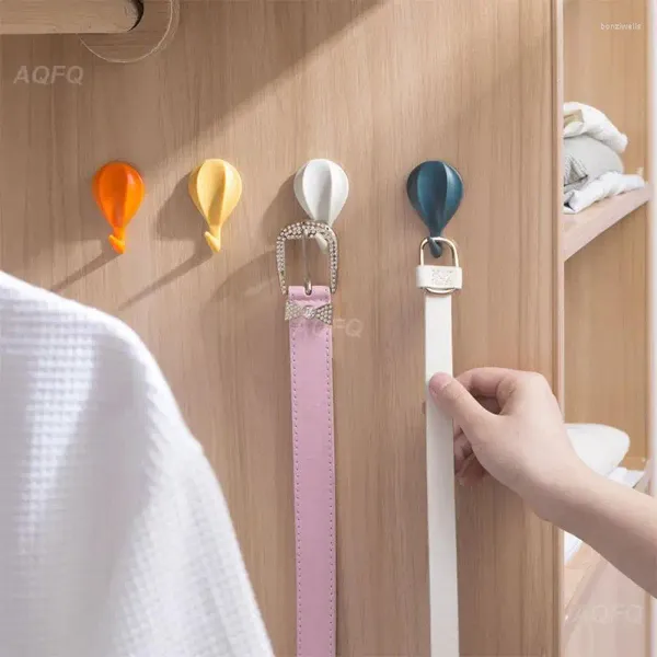 Haken Luftballon Wand Kleidung Handtuch Maske Aufhänger Selbstklebende Badezimmer Küche Haken Schlüssel Organizer Halter Home Decor