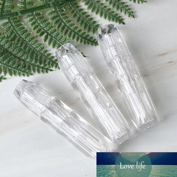 Großhandel Kristallklare Lipgloss-Röhre Leerer Kunststoff Diamondc Lipgloss-Verpackung Lipgloss-Behälter BJ