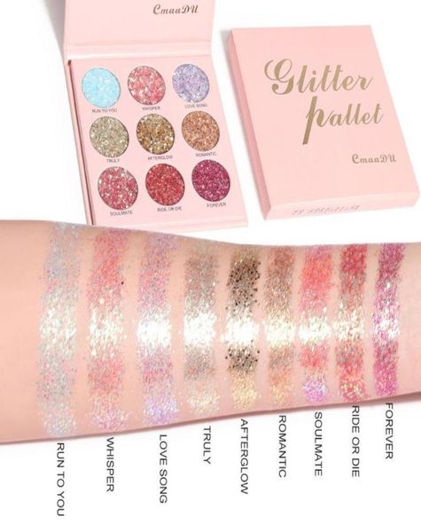 Paleta de sombras profissional fosca brilhante, pigmento com glitter, maquiagem para olhos, iluminador, ferramenta em pó de diamante, sombra o8t7 sha7104406