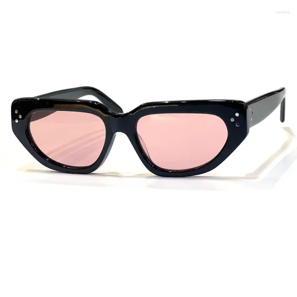 Солнцезащитные очки в стиле ретро, квадратные красочные женские очки в толстой оправе 2023, модные очки с градиентом в подарочной упаковке