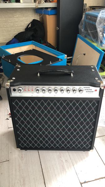 Пользовательский Dumble Tone SSS Steel String Singer Chassis Head Combo от Grand 20W G12-65 Динамик принимает SSS ODS OEM