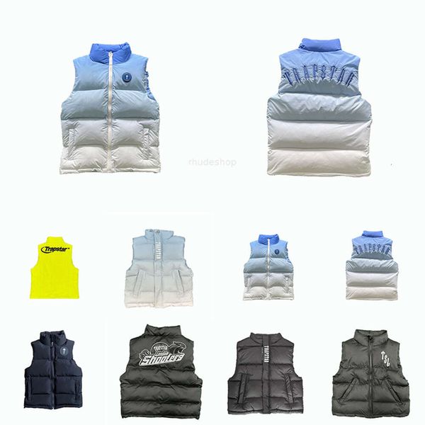 Gilet da uomo Giacche Trapstar Gilet da uomo Piumino da donna Capispalla senza maniche Parka caldo Cappotto stilista Taglia EU Xs-xl Calore calore