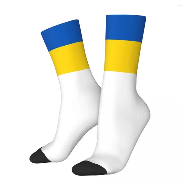 Herrensocken Flagge der Ukraine Ukrainische männliche Herren Damen Herbststrümpfe Hip Hop