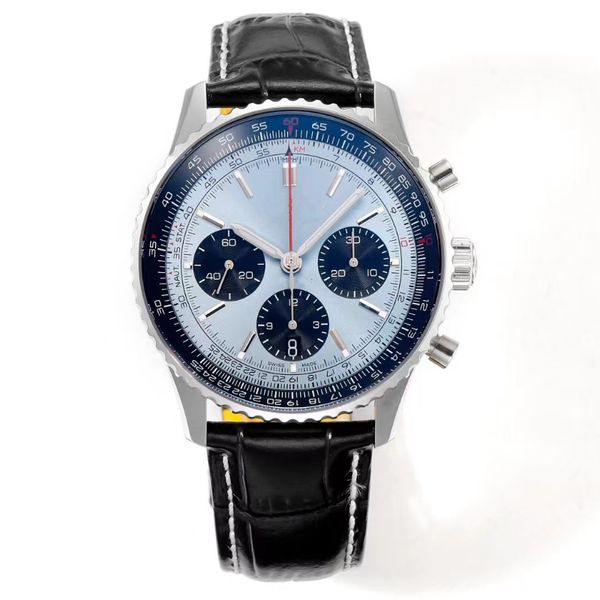 Aviation Chronographenuhr Leisure Sports Curve Doppel-Anti-Vertigo-Saphir Originalproduktion des Originalwerks klassische zeitlose Luxusuhr