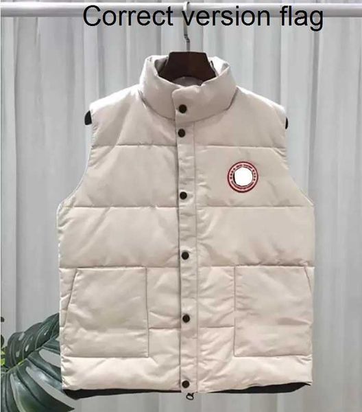 Kanada GiletHerren Westen Top Kanadische USA Winter Outdoor Beliebtheit Daunen Luxus Bodywarmer Mode Jacken Damen Gilet Designer Mantel Männlich Doudoune Luxe Goose Veste