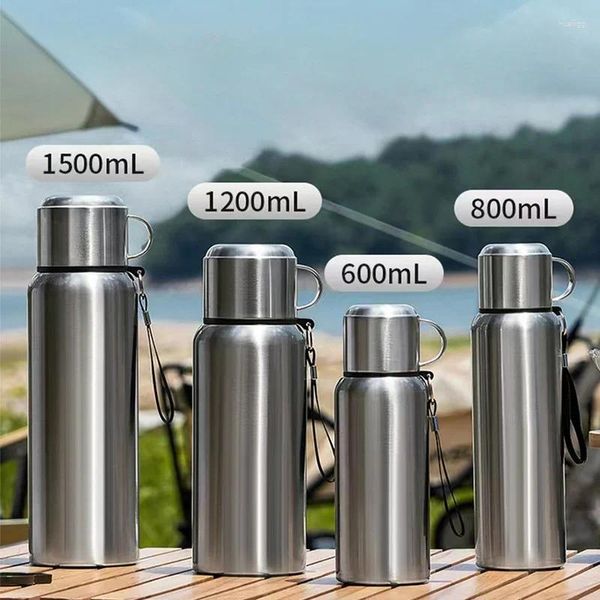 Wasserflaschen aus Edelstahl, intelligent, alle Isolierung, große Kapazität, Großhandel, Tee-Trennung, tragbare Outdoor-Flasche