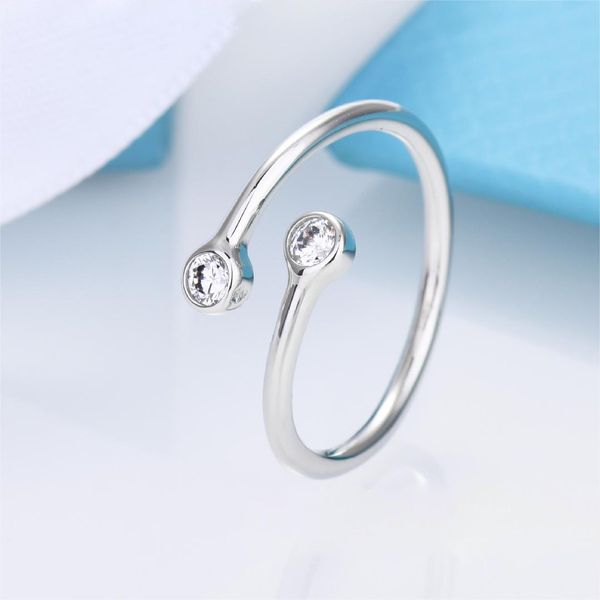 Anello in oro 18 carati con diamanti di cristallo di lusso brillanti, anelli di marca da donna, ragazze, argento 925, anello semplice, regalo di gioielli con pietra Spring Horse Eye