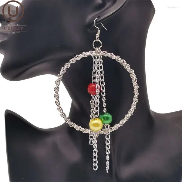 Orecchini pendenti UKEBAY Designer di lusso per le donne Accessori per orecchie grandi Dichiarazione Boho Gioielli Orecchini di perle Regali di nozze