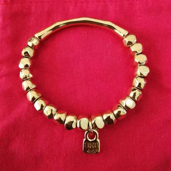 Pulseira trabel autêntica para mulheres unode50 925 joias banhadas a prata esterlina serve para presente estilo europeu uno de 50 pulseiras masculinas pu307y