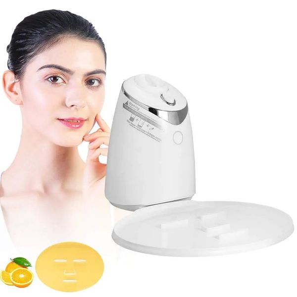 Dispositivos de cuidados faciais Máquina automática de máscara facial inteligente DIY fabricante de máscara colágeno frutas vegetais creme facial automático fazendo spa cuidados com a pele 231130