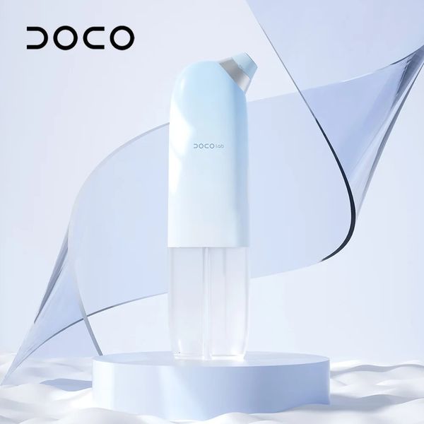 Ferramentas de limpeza Acessórios DOCO Micro Bubble Pore Vacuum Cleaner 2.0 Cold and Compress All-around Blackhead Removedor Instrument Electric Beauty Device 231130