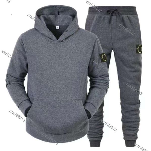 Tasarımcı Erkek Taşları Takipler Erkek Hoodies Sweatshirt Sweatshirt Ceket Bahar Taşları Adası Sonbahar Moda Kapşonlu Sporlar Toprak Top Z5A4D