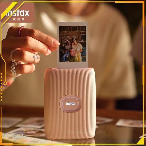 Kamera Çantası Aksesuarları Orijinal Instax Mini Link Akıllı Telefon Uygulama Film Makinesi 231030 İçin Yazıcı Po Yazıcılar