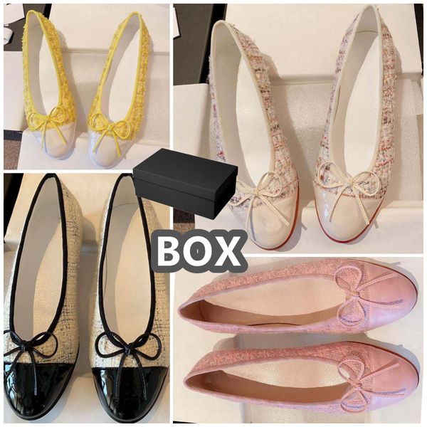 Bale Flats Ayakkabı Paris Lüks Tasarımcı Ayakkabı Siyah Pembe Kadınlar 2C marka