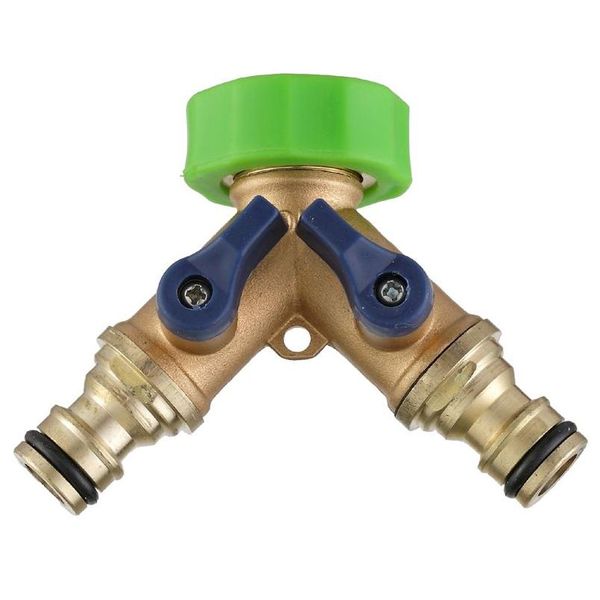 Equipamentos de rega Y Estilo Conector Vae Mtifuncional Separador de Pistola de Água Jardim Irrigação Flor Mangueira Splitter Bomba Gota Entregar Dhmw8