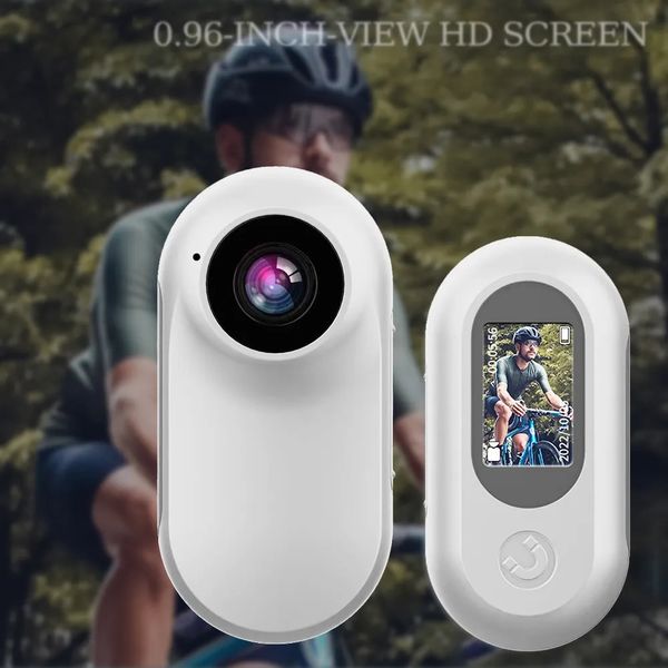 Telecamere resistenti alle intemperie Azione Mini telecamera anti-scuotimento 1080P Full HD Montata sulla testa Attrazione magnetica Movimento DV Videoregistratore sportivo Casco bici 231030