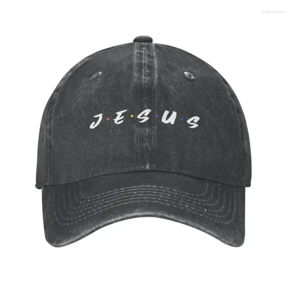 Berretti da baseball personalizzati in cotone Gesù cristiano Berretto da baseball per uomo Donna Fede religiosa regolabile Cappello da papà per esterno