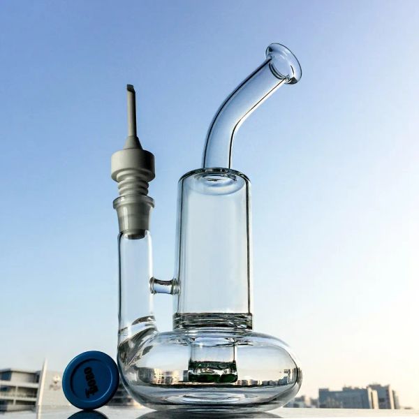 Tornado Bong in vetro Dab Rigs Cyclone Perc Narghilè Oil Rig Tubi per l'acqua in vetro per fumatori con tappo in carb per chiodo in ceramica da 18 mm WP146 ZZ