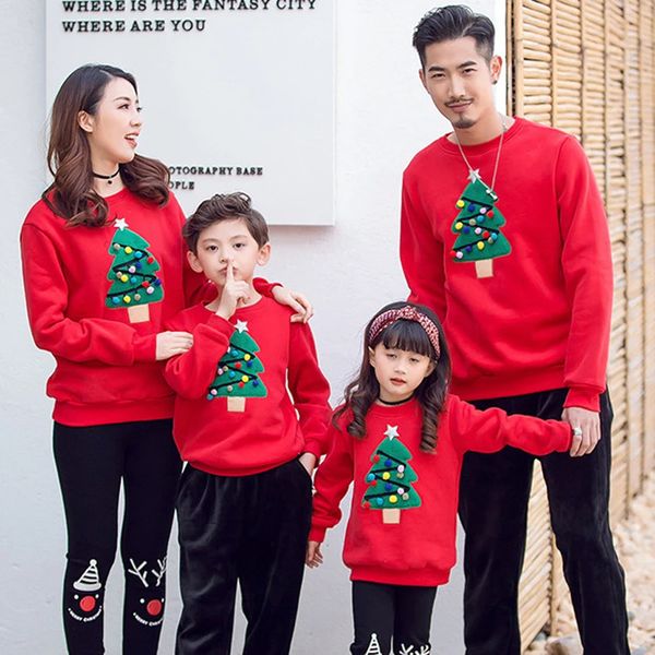 Одинаковые комплекты для всей семьи. Рождественские одинаковые пижамы для всей семьи. Зимние повседневные уродливые свитера с принтом Санта-Клауса и лося. Рождественский подарок. Толстовки с капюшоном для мамы и меня. 231130