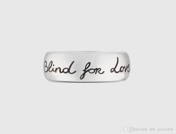 Avere francobolli Blind for love anelli firmati per signora Design uomo e donna Festa di fidanzamento matrimonio gioielli di lusso Con per coppie g3817607